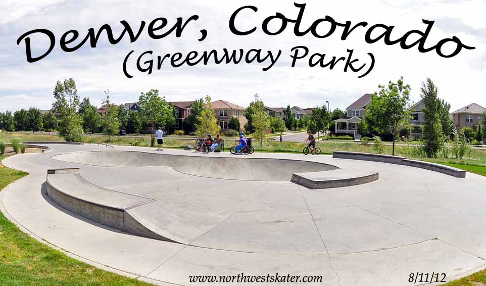 Denver (Greenway Park), Colorado Skatepark